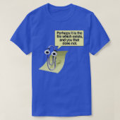 Retro 90s Microsoft Clippy Vielleicht ist es das f T-Shirt (Design vorne)