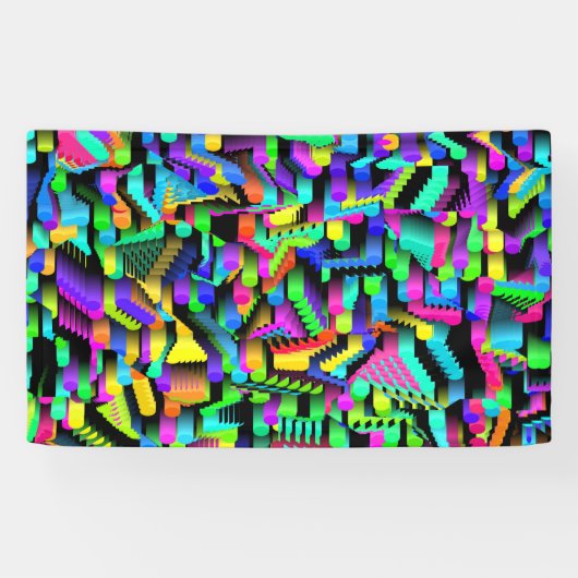 RETRO 90S-PATTERINHALT BANNER (Horizontal)