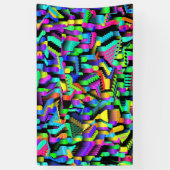 RETRO 90S-PATTERINHALT BANNER (Vertikal)