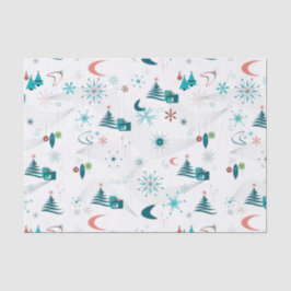 Retro A Go-Go Weihnachten Seidenpapier