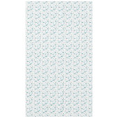 Retro A Go-Go Weihnachtslieder Tischdecke (Vorderseite)