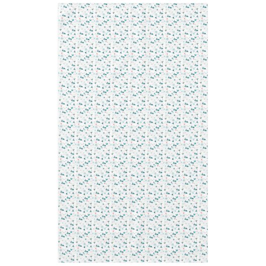 Retro A Go-Go Weihnachtslieder Tischdecke (Vorderseite)