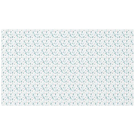 Retro A Go-Go Weihnachtslieder Tischdecke (Vorderseite (Horizontal))