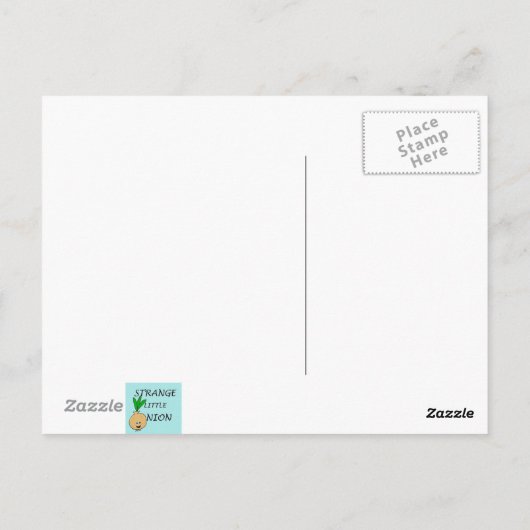 Retro-Abend auf Zuhause Postkarte (Rückseite)