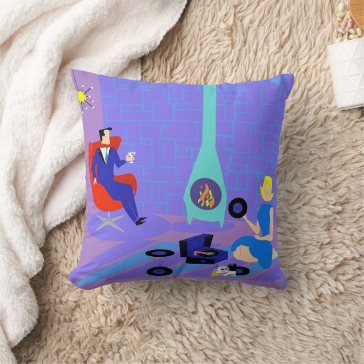 Retro Abendzu hause Throw-Kissen Kissen (Decke)