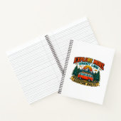 Retro-Abenteuer-Camping-Spiralblock Notizblock (Innenseite)