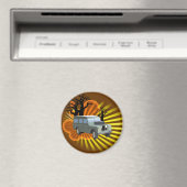 Retro-Abenteuer Magnet (In Situ (Geschirrspüler))