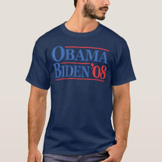 Retro abgenutzt vintage Obama 08 Kampagne T-Shirt