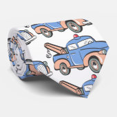 Retro Abschleppwagen Krawatte (Gerollt)