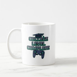 Retro-Abschluss auf Hochschulniveau für Gamer Kaffeetasse