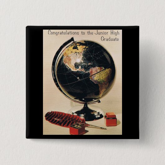 Retro-Abschluss Button (Vorderseite)
