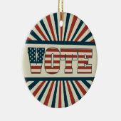 Retro Abstimmung, aller Gang Keramikornament (Rechts)