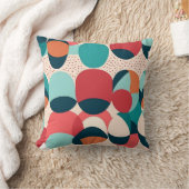 Retro Abstract Pebble Pillow Kissen (Decke)