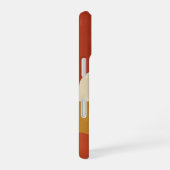 Retro Abstract Vertical Composition iPhone 16 Hülle (Rechte Seite)