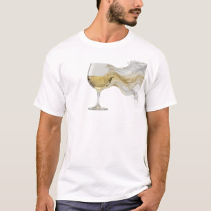 Retro ABSTRACT WEIN Individuelle Kreation T-Shirt