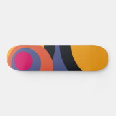 Retro Abstrakt Art. 3 Skateboard (Horizontal)