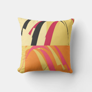 Retro Abstrakt Art #4 Kissen