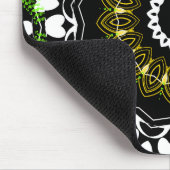 Retro Abstrakt Art Design Mouse Pad Mousepad (Ecke)