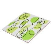 Retro Abstrakt Art Rocks Fliese (Seite)