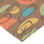 Retro Abstrakt Art Rocks Mehrfarbige Dunkelheit Kurzer Tischläufer (Ecke)