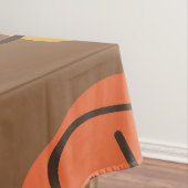 Retro Abstrakt Art Rocks Mehrfarbige Dunkelheit Tischdecke (Beispiel)