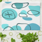 Retro Abstrakt Art Rocks Türkisch Geschirrtuch (Gefaltet)