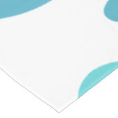 Retro Abstrakt Art Rocks Türkisch Tischdecke (Schrägansicht)