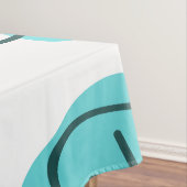 Retro Abstrakt Art Rocks Türkisch Tischdecke (Beispiel)