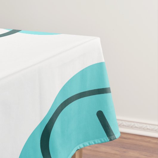 Retro Abstrakt Art Rocks Türkisch Tischdecke (Beispiel)