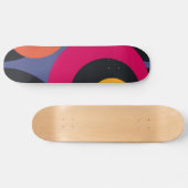 Retro Abstrakt Art Skateboard (Horizontal)