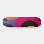 Retro Abstrakt Art Skateboard (Horizontal)