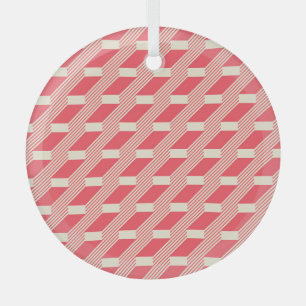 Retro Abstrakt geometrische, Vintage Treppen. Ornament Aus Glas