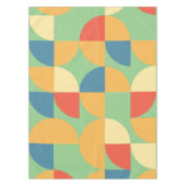 Retro Abstrakt Mitte Jahrhundert skandinavische We Tischdecke (Vorderseite)