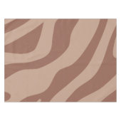 Retro Abstrakt Mocha Mousse 02 Tischdecke (Vorderseite (Horizontal))