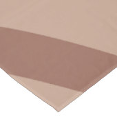 Retro Abstrakt Mocha Mousse 02 Tischdecke (Schrägansicht)