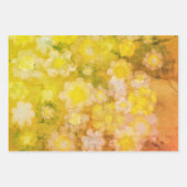 Retro Abstrakt salzige Aquarellmalerei Geschenkpapier Set (Vorderseite 3)