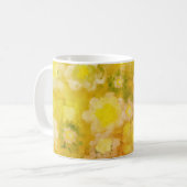 Retro Abstrakt salzige Aquarellmalerei Kaffeetasse (Vorderseite Links)