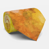 Retro Abstrakt salzige Aquarellmalerei Krawatte (Gerollt)