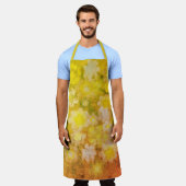 Retro Abstrakt salzige Aquarellmalerei Schürze (Getragen)