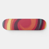 Retro Abstrakt Skateboard (Horizontal)