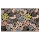 Retro, abstrakt, Spiralen Stoff (Fat Quarter (45,7 x 55,9 cm))