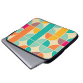 Retro Abstrakt: Zeitloses Nahtloses Design. Laptopschutzhülle (Vorne Knopf)