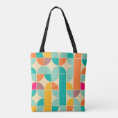 Retro Abstrakt: Zeitloses Nahtloses Design. Tasche (Rückseite)