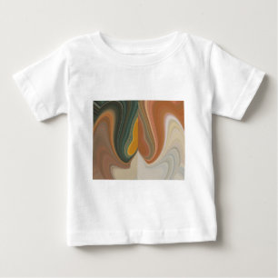 Retro Abstrakte Kunstdrucke Baby T-shirt