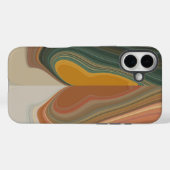 Retro Abstrakte Kunstdrucke Case-Mate iPhone Hülle (Rückseite (Horizontal))