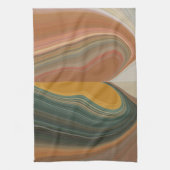 Retro Abstrakte Kunstdrucke Handtuch (Vertikal)