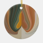 Retro Abstrakte Kunstdrucke Keramik Ornament (Vorne)