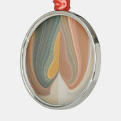 Retro Abstrakte Kunstdrucke Ornament Aus Metall (Links)