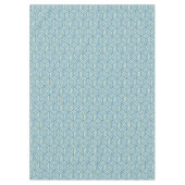 Retro Abstrakte optische Illusion Kubus Muster bla Tischdecke (Vorderseite)