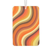 Retro Abstrakte Waves und Kurven Autolufterfrischer (Rückseite)